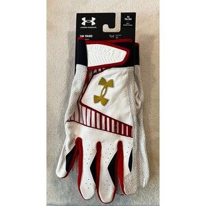 Under Armour Men's UA Yard 9 Stars & Stripes Baseball Batting Gloves 1378758-100